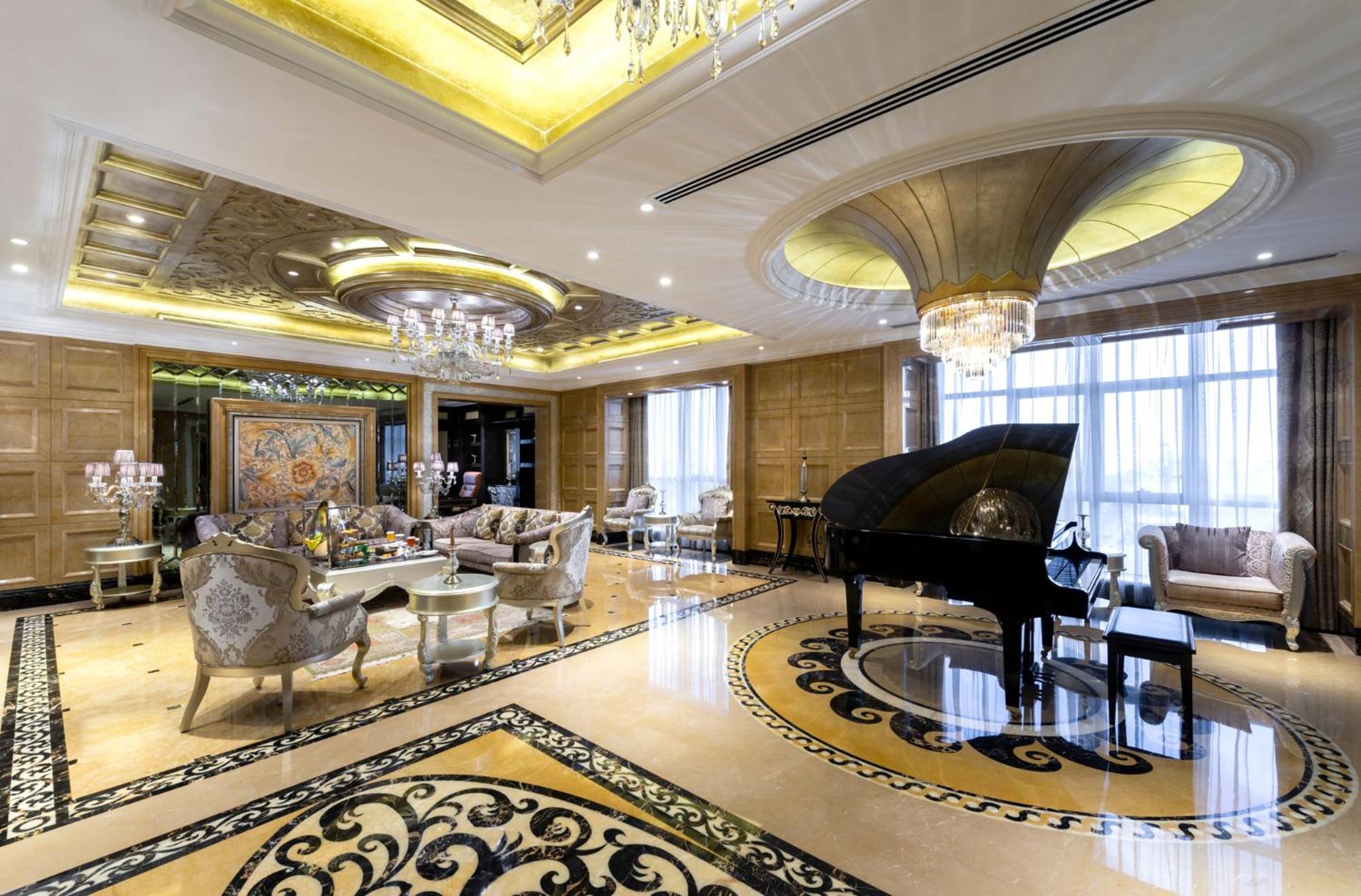 Narcissus Riyadh Hotel&Spa Exterior foto The lobby of the hotel