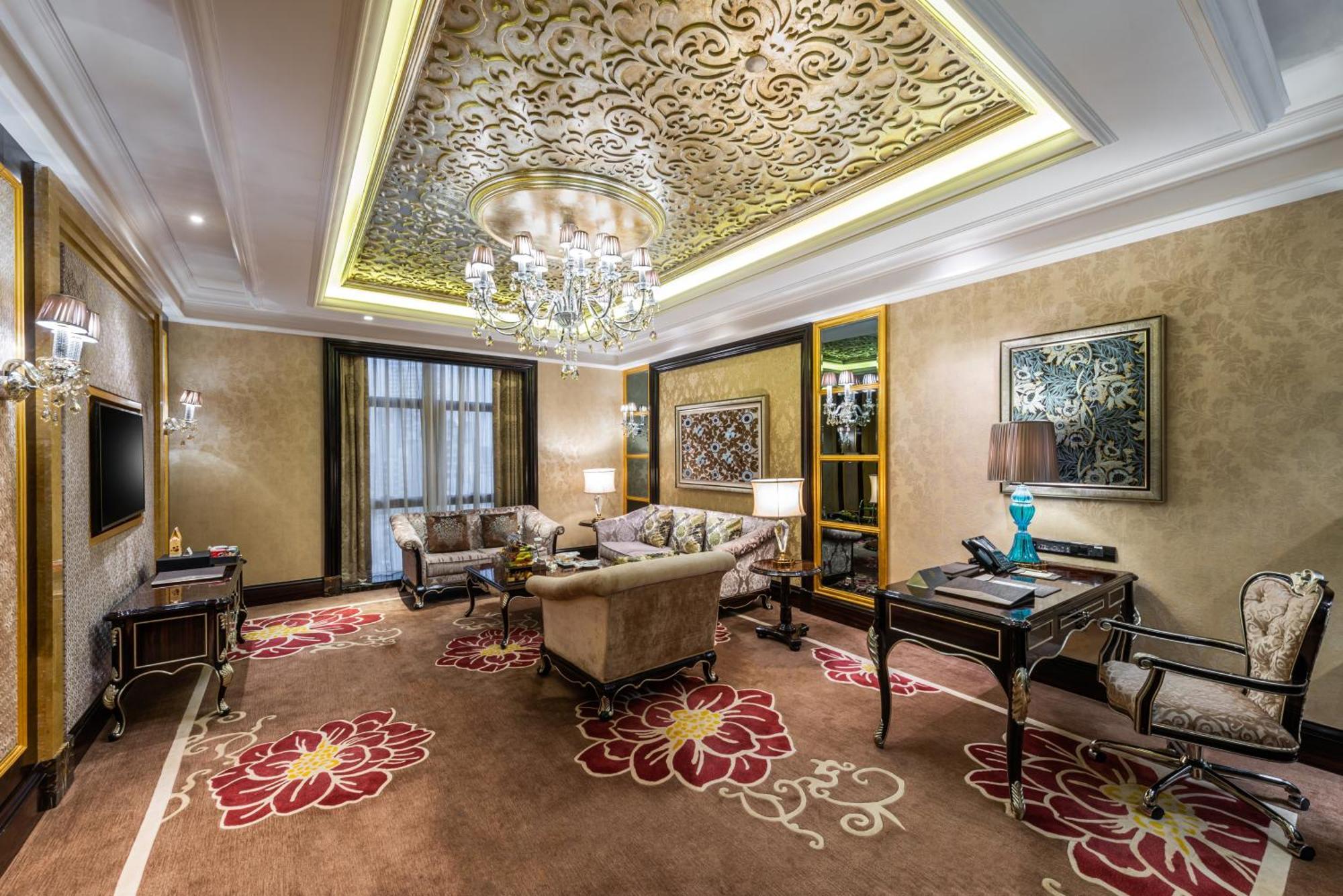 Narcissus Riyadh Hotel&Spa Exterior foto A suite at the hotel