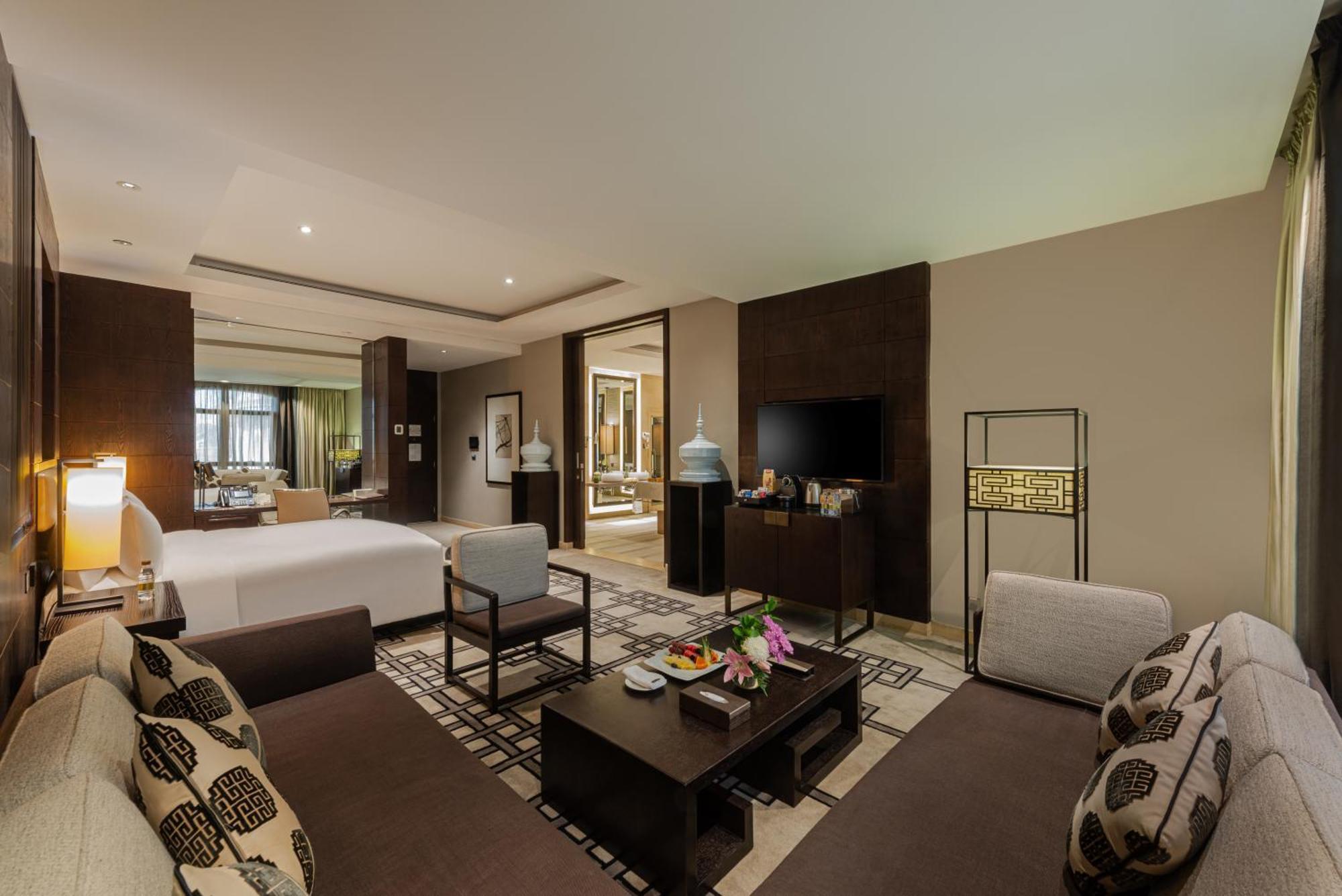 Narcissus Riyadh Hotel&Spa Exterior foto A suite at the hotel